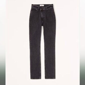 Abercrombie & Fitch Ultra High Rise 90s Straight Curve Love Jeans